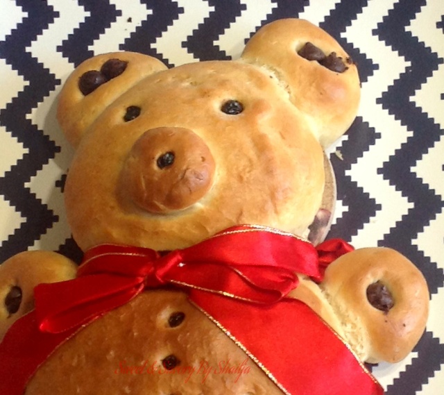 Teddy Bear Bread …….  Shailja's Kitchen [ Meals & Memories Are Made Here ]